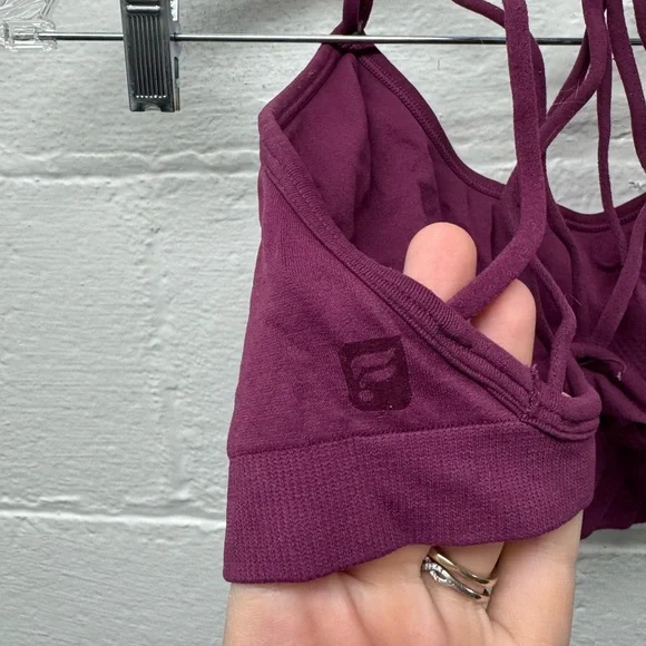 Fanatics Strappy Purple Bralette - Picture 3 of 3